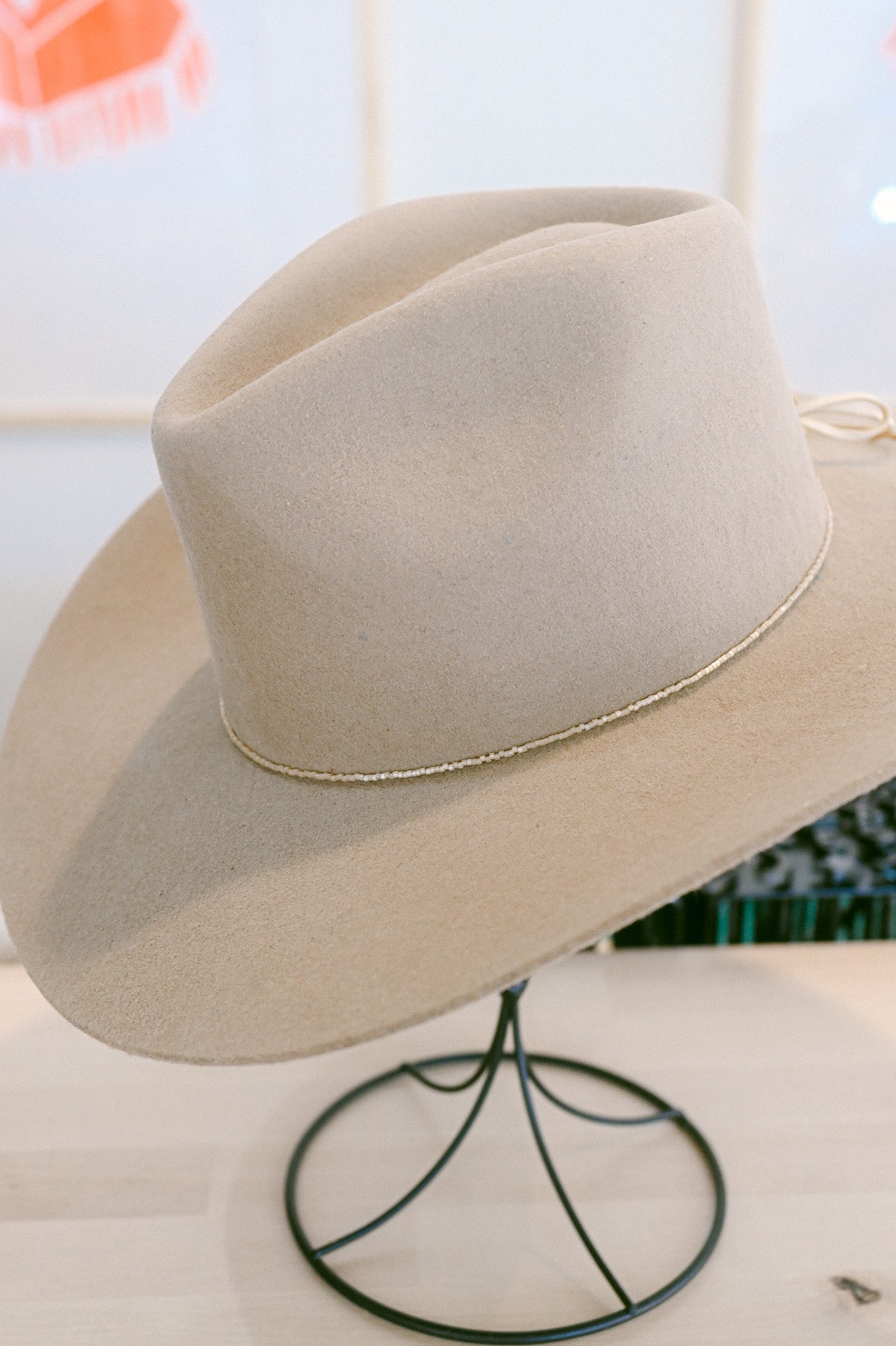 Shimmer Beaded Hat Band