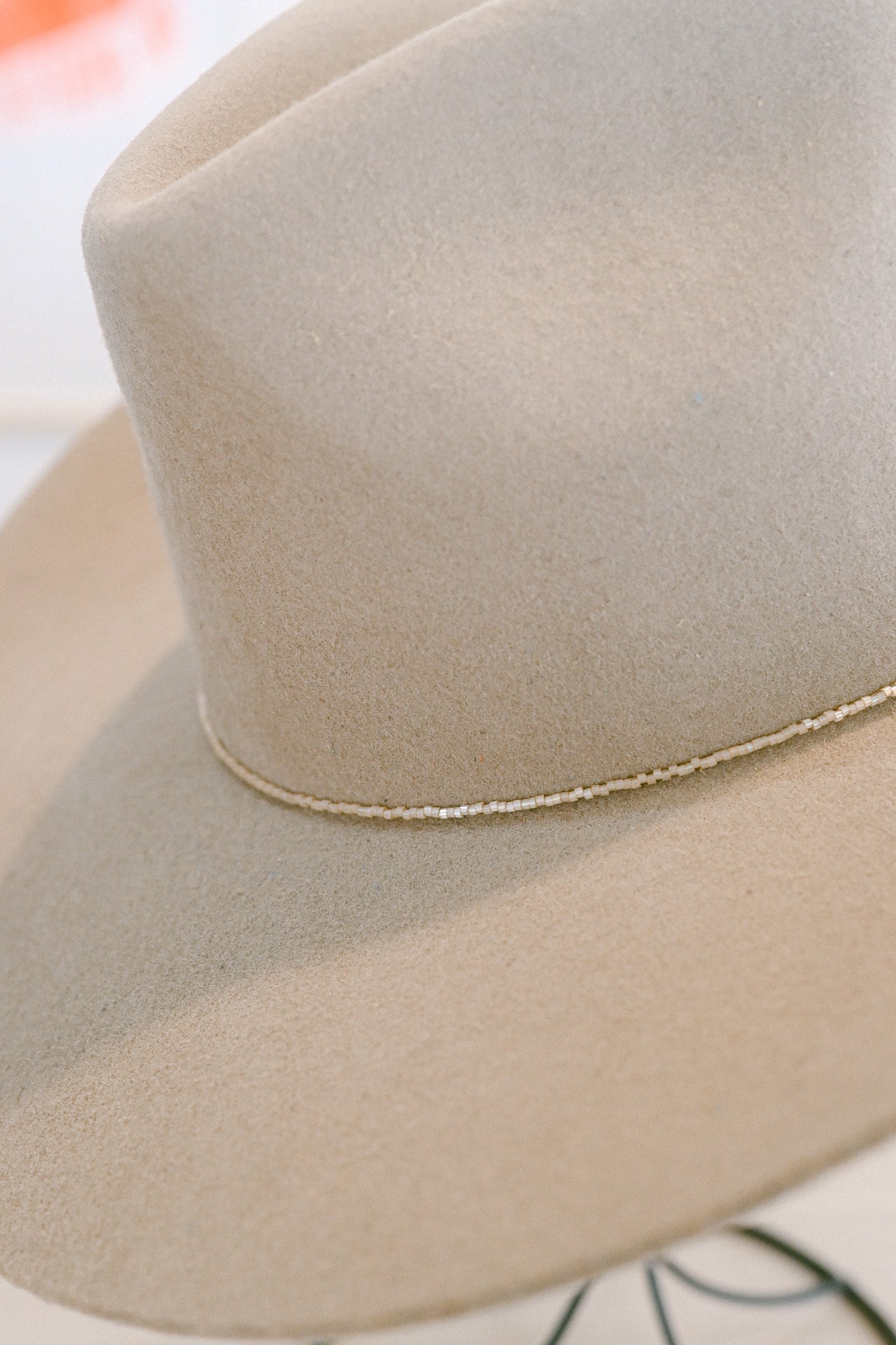 Shimmer Beaded Hat Band