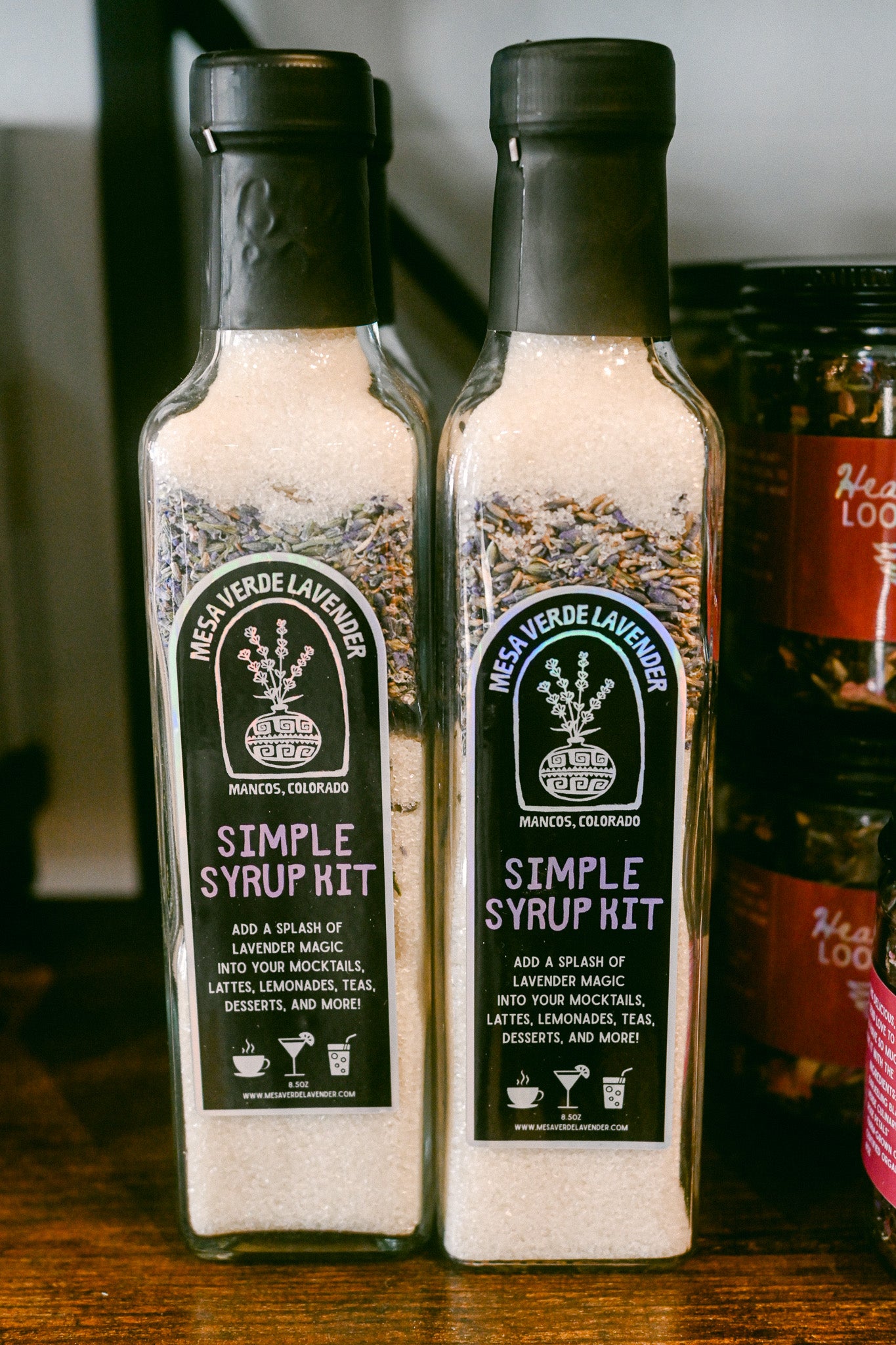 Lavender Simple Syrup Kit – The Mercantile Ouray