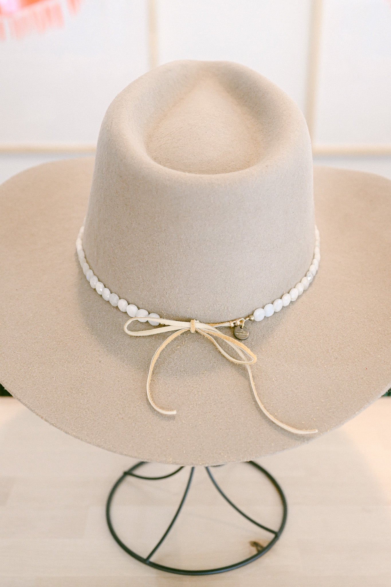 Moonstone Gemstone Hat Band