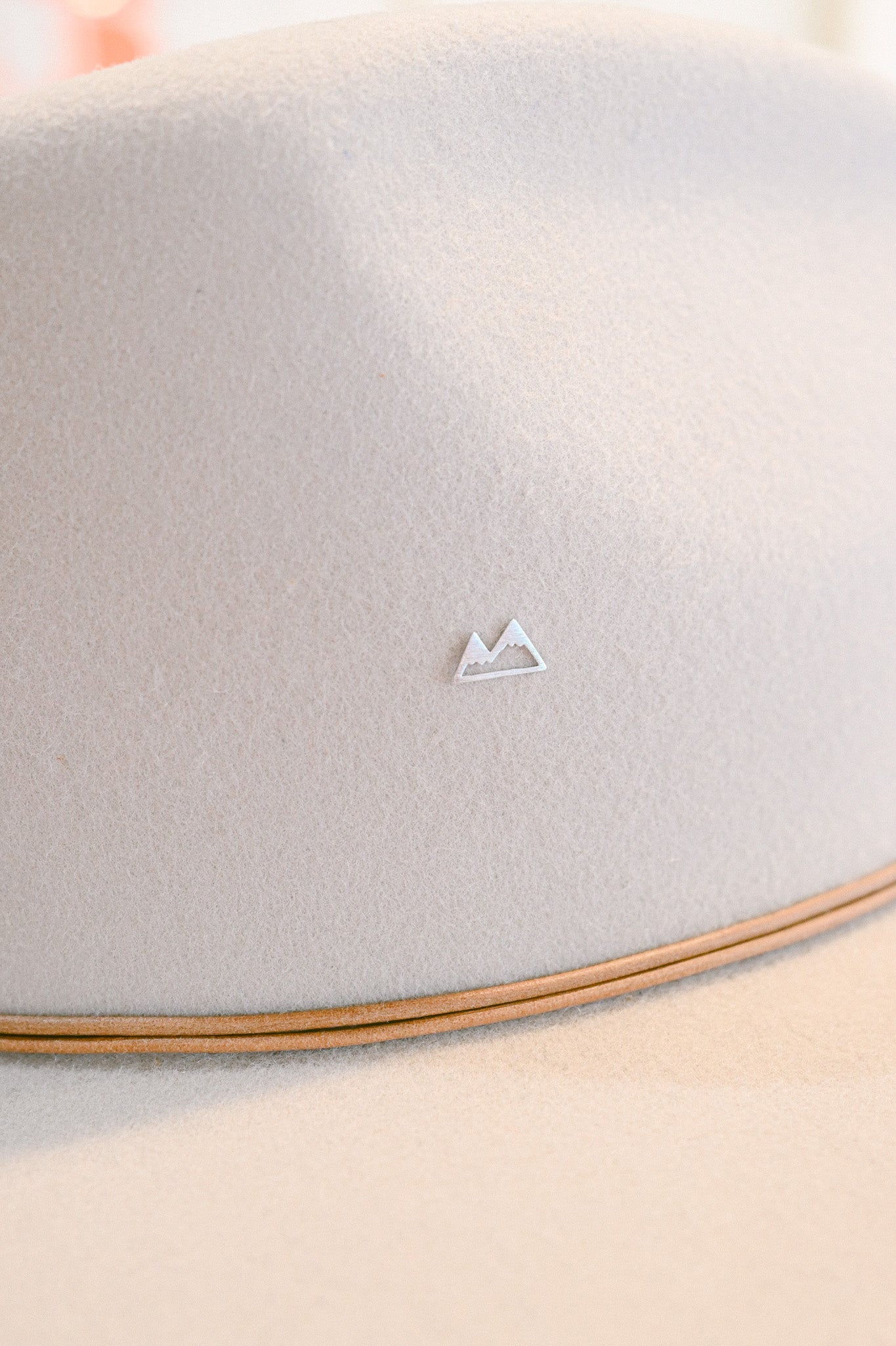 Mountain Outline Hat Charm