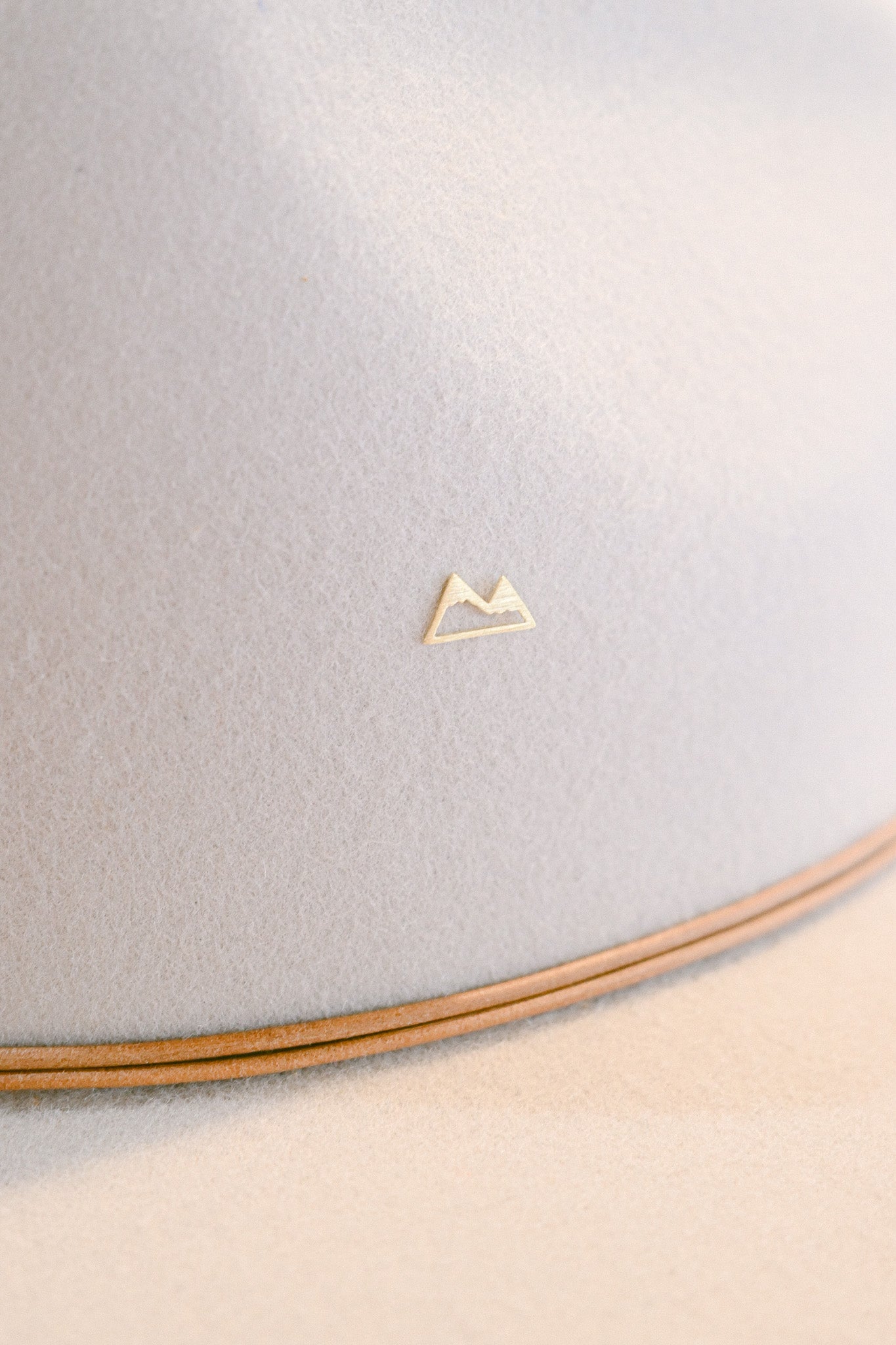 Mountain Outline Hat Charm
