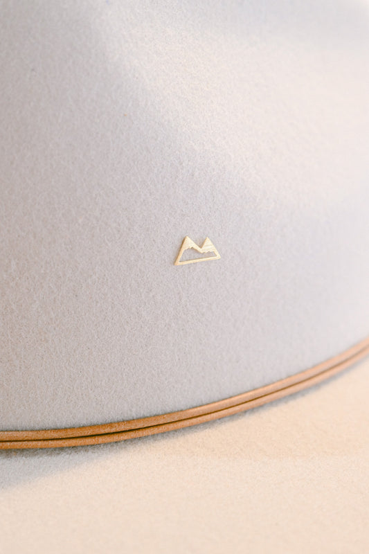 Mountain Outline Hat Charm