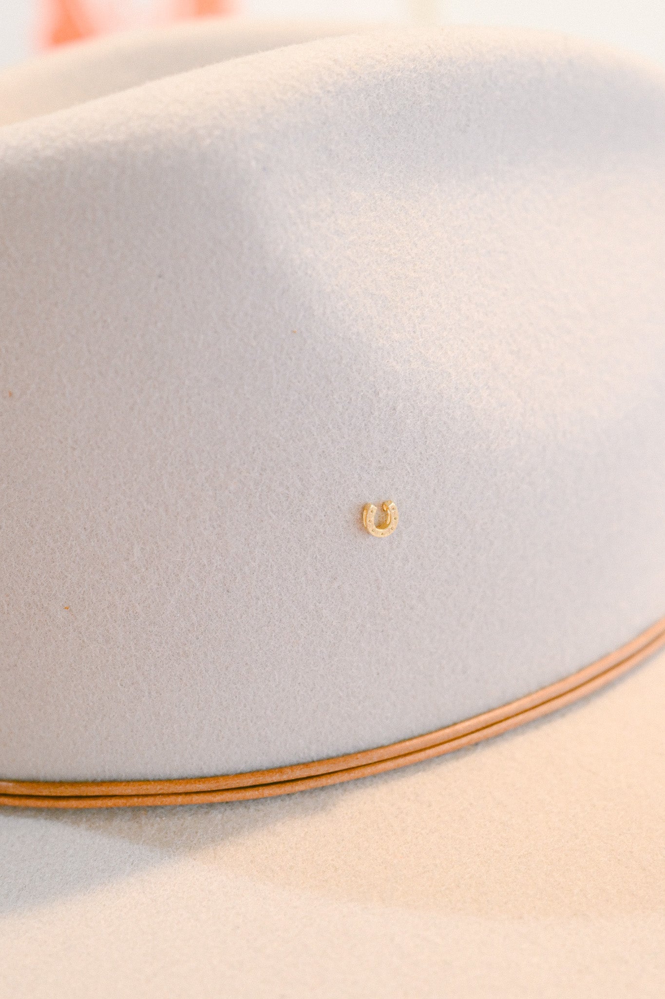Horse Shoe Hat Charm