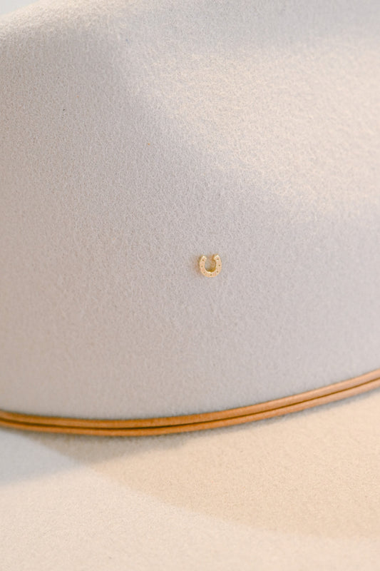Horse Shoe Hat Charm