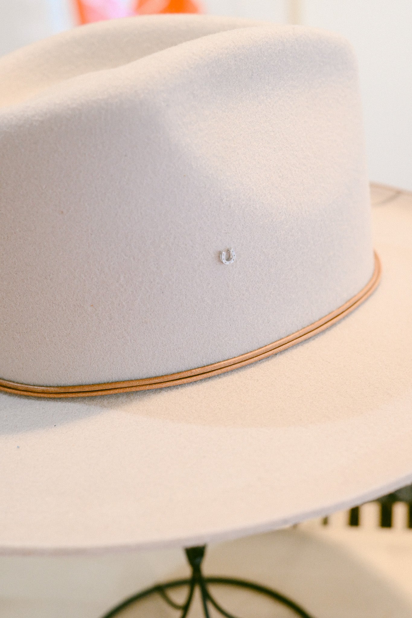 Horse Shoe Hat Charm