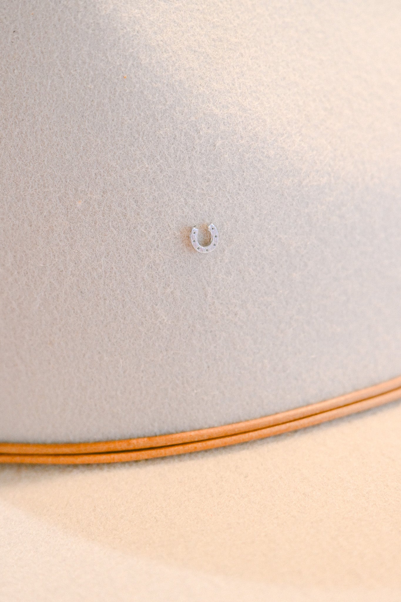 Horse Shoe Hat Charm