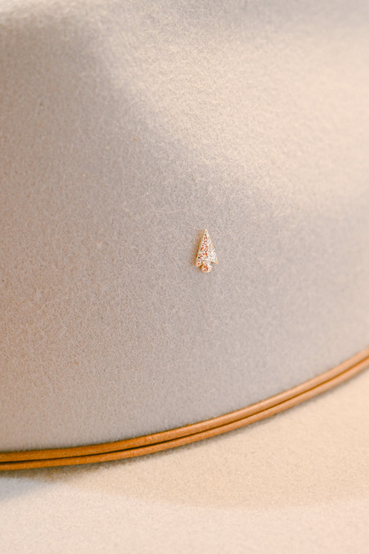 Arrowhead Hat Charm