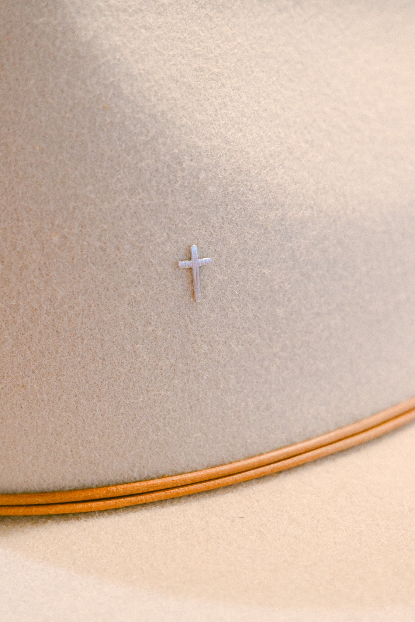Cross Hat Charm
