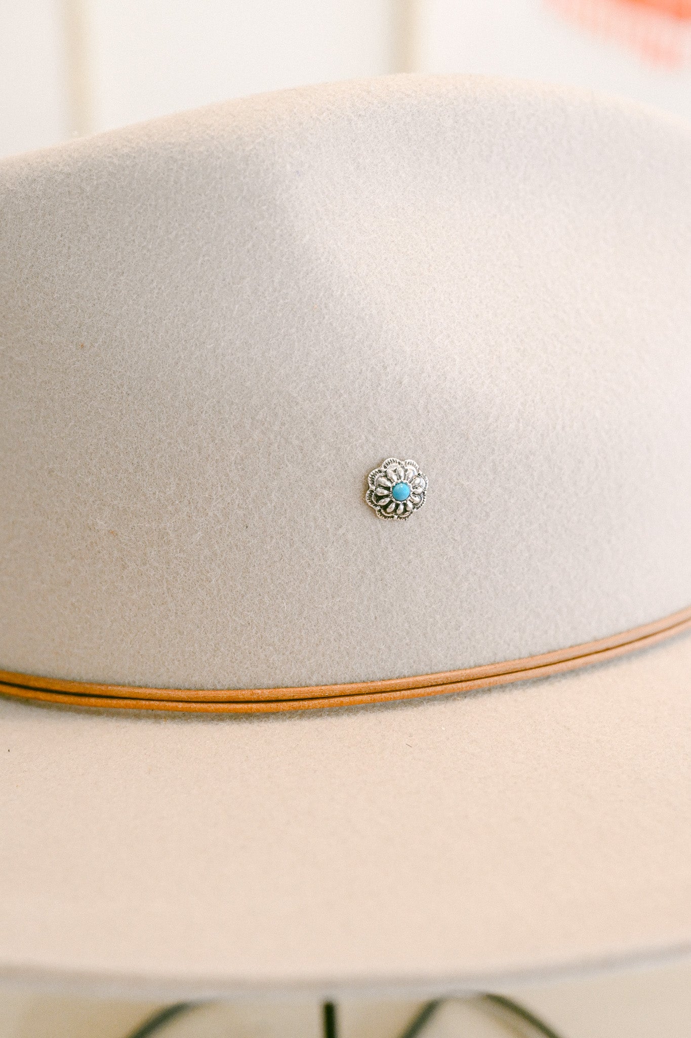 Turquoise Hat Charm