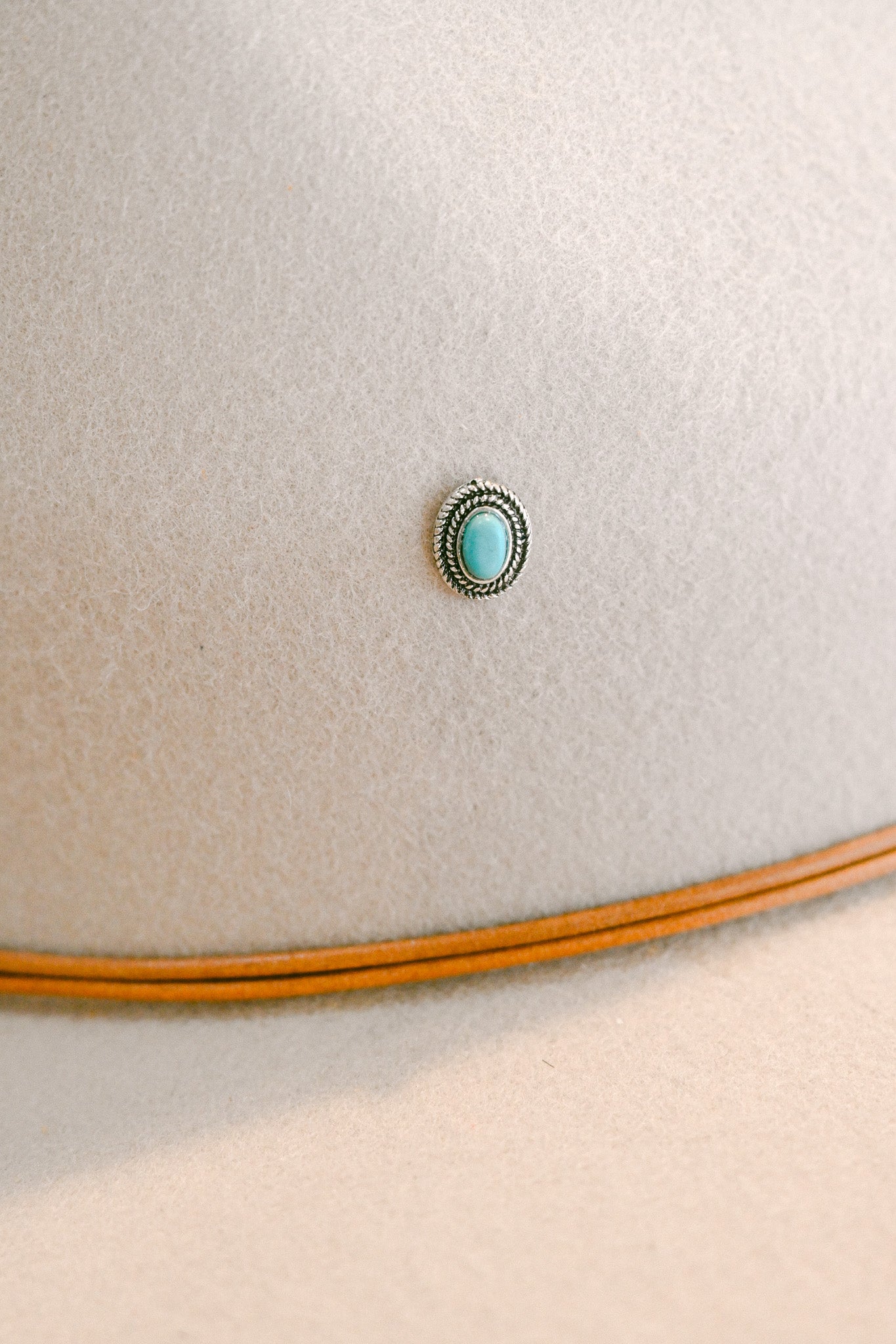 Turquoise Hat Charm