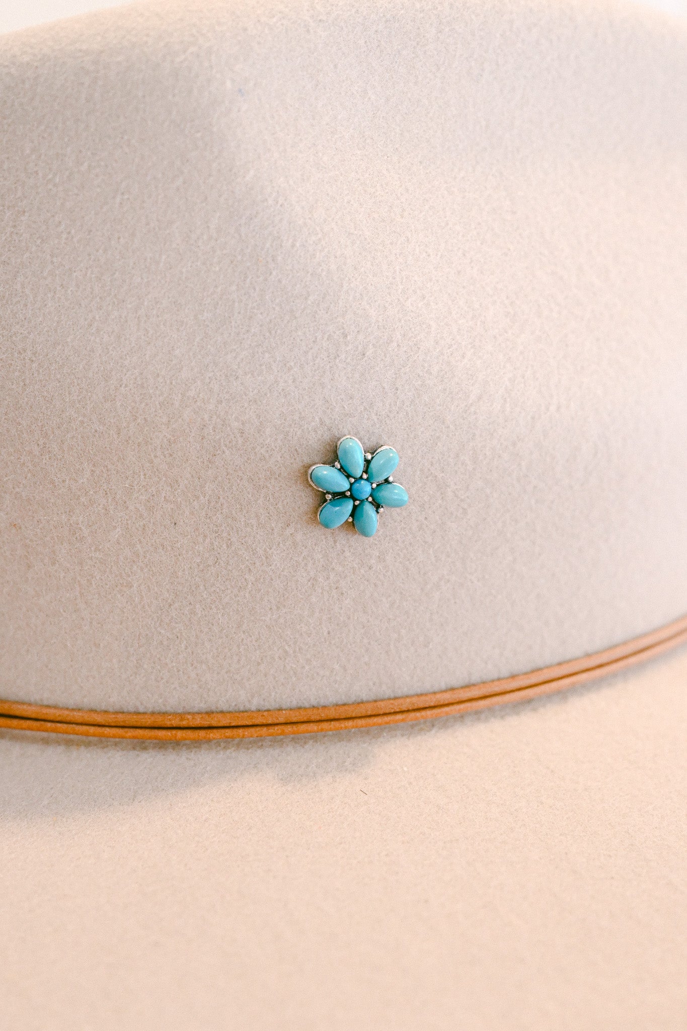Turquoise Hat Charm