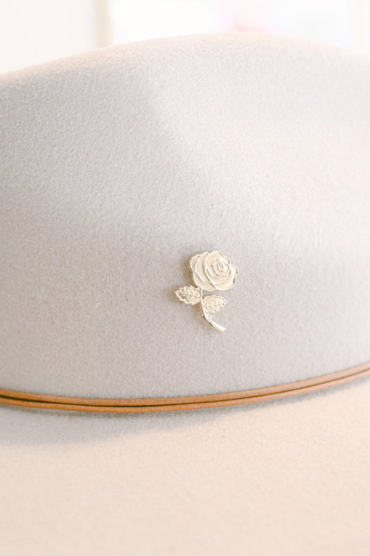 Golden Rose Pin