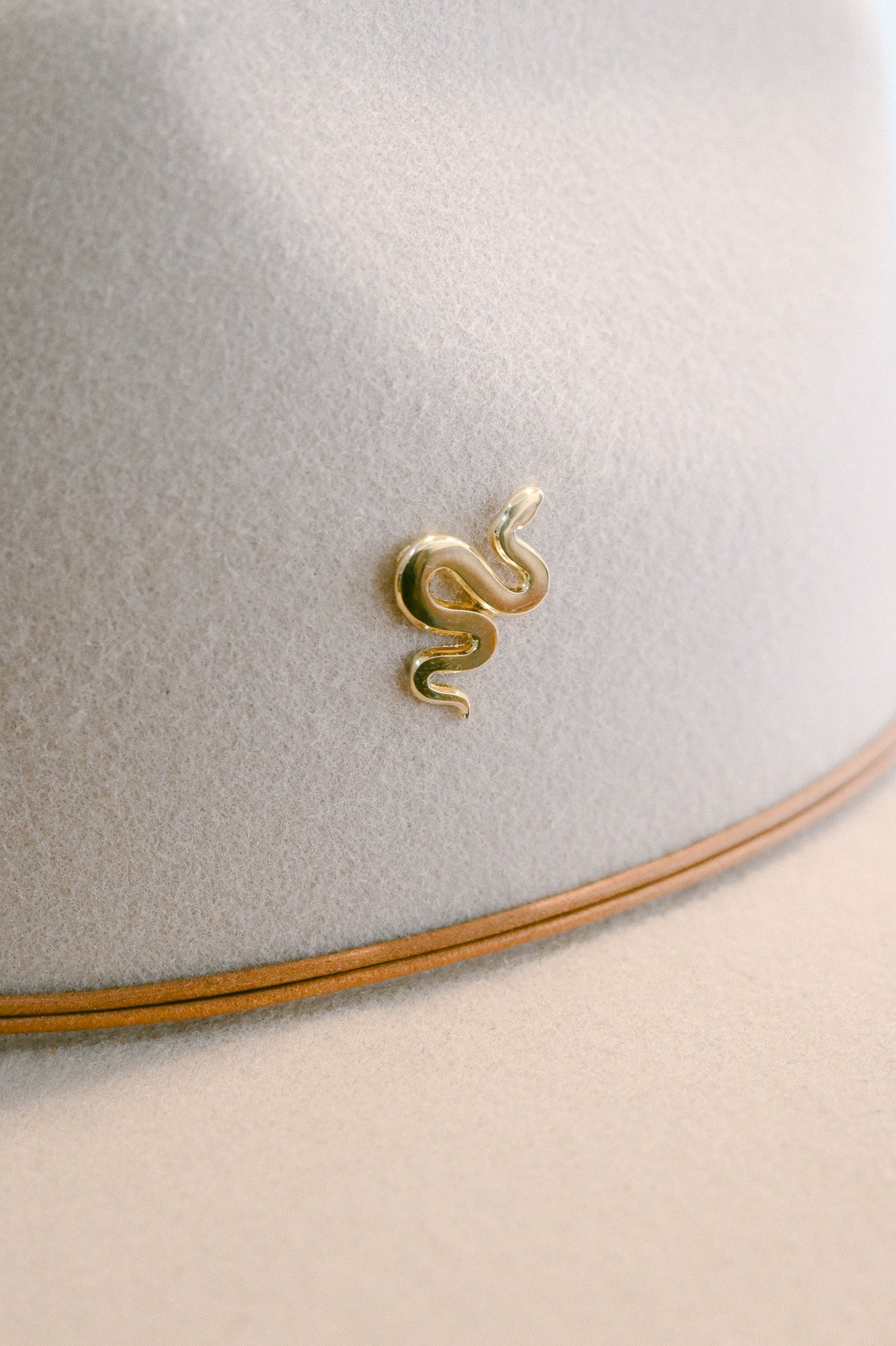 Mirrored Snake Pin