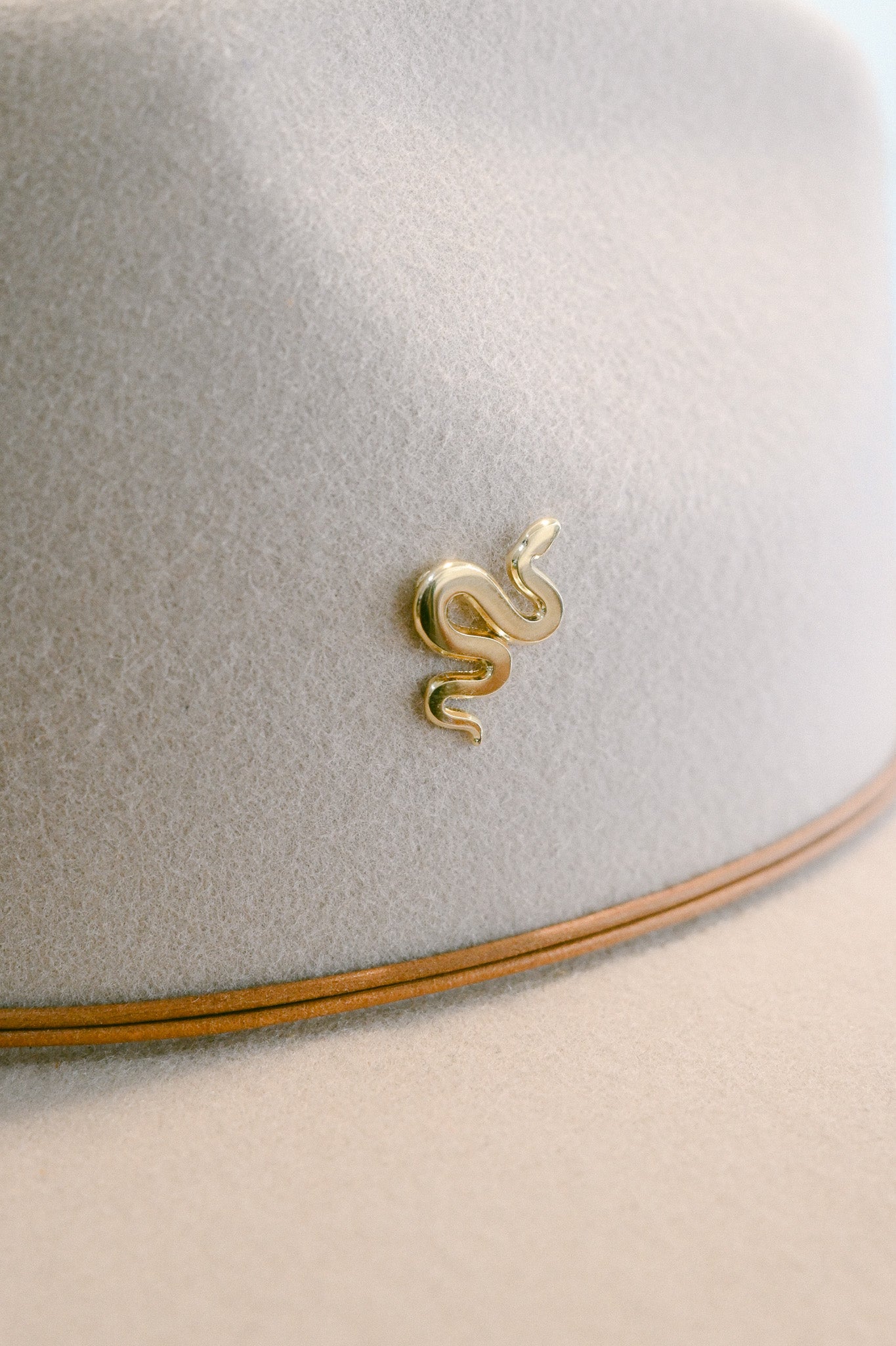 Mirrored Snake Pin