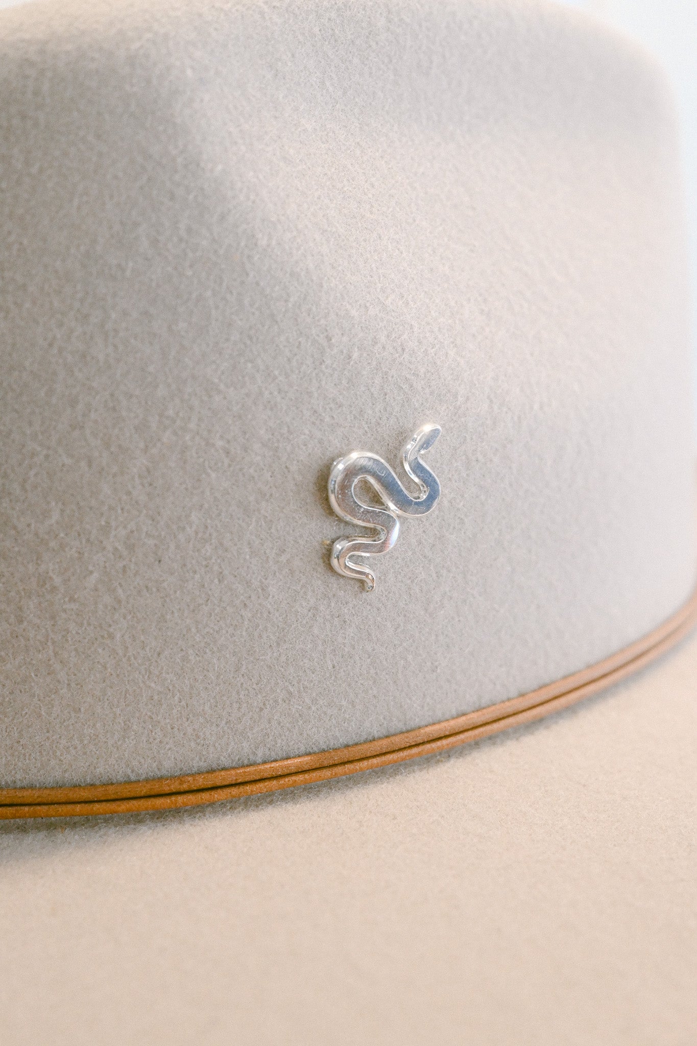 Mirrored Snake Pin
