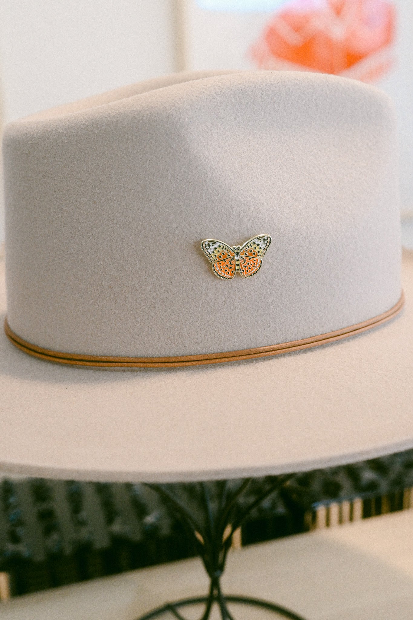 Enamel Moth Pin