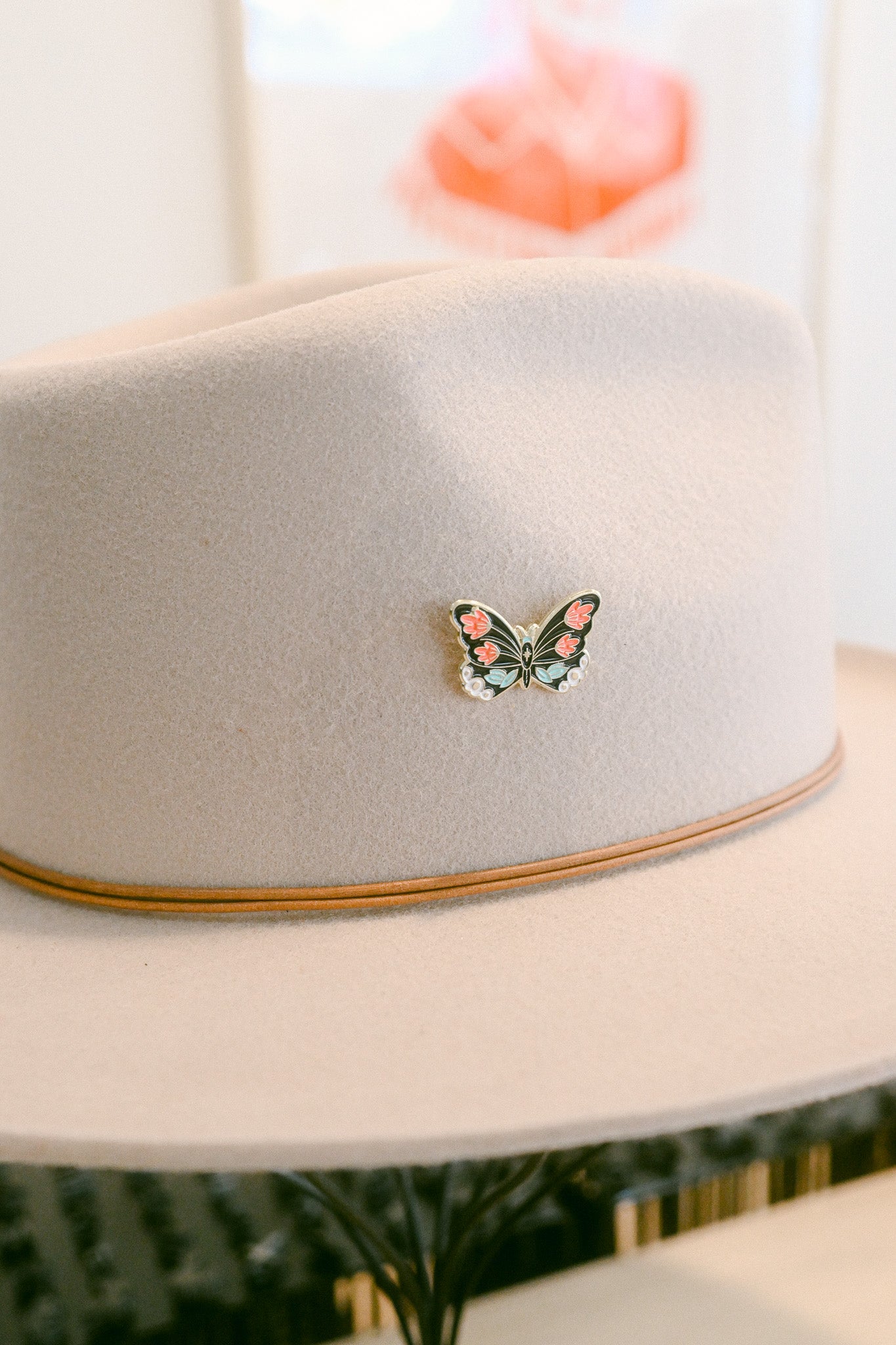 Enamel Moth Pin