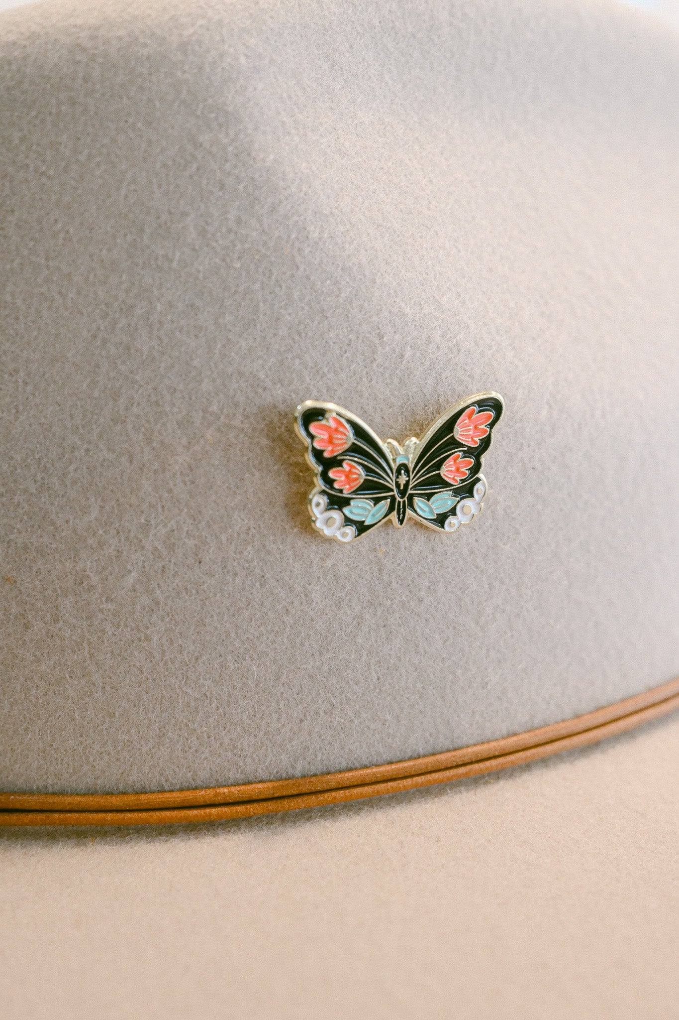 Enamel Moth Pin