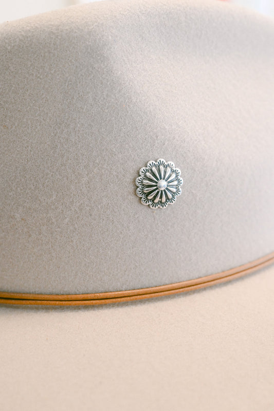 Concho Circular Hat Pin