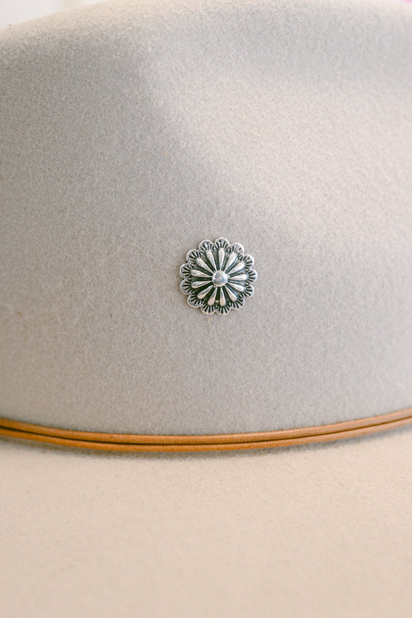 Concho Circular Hat Pin