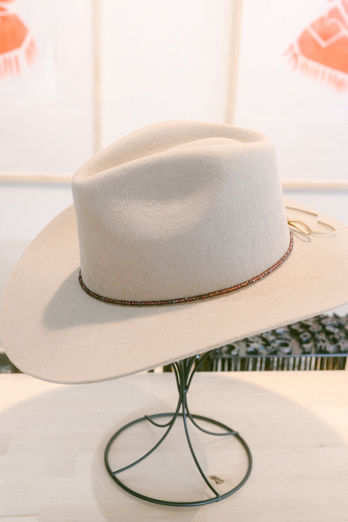 Rhodolite Garnet Gemstone Hat Band