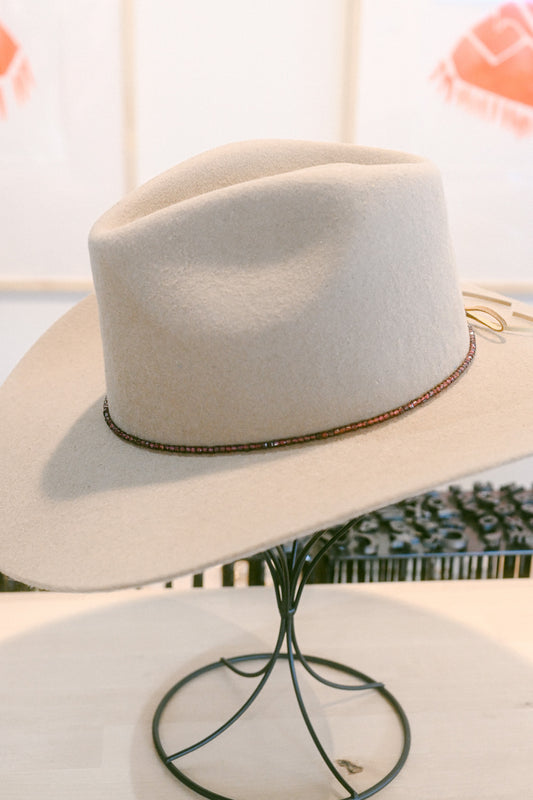 Rhodolite Garnet Gemstone Hat Band