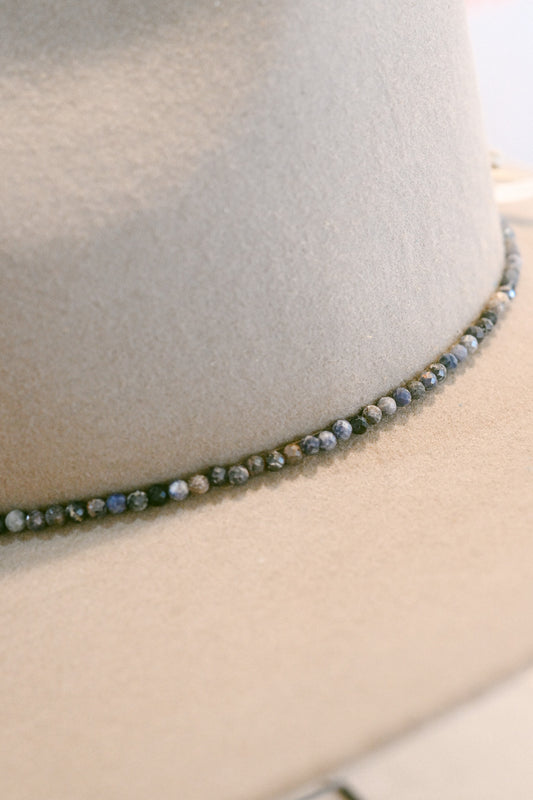 Sapphire Gemstone Hat Band