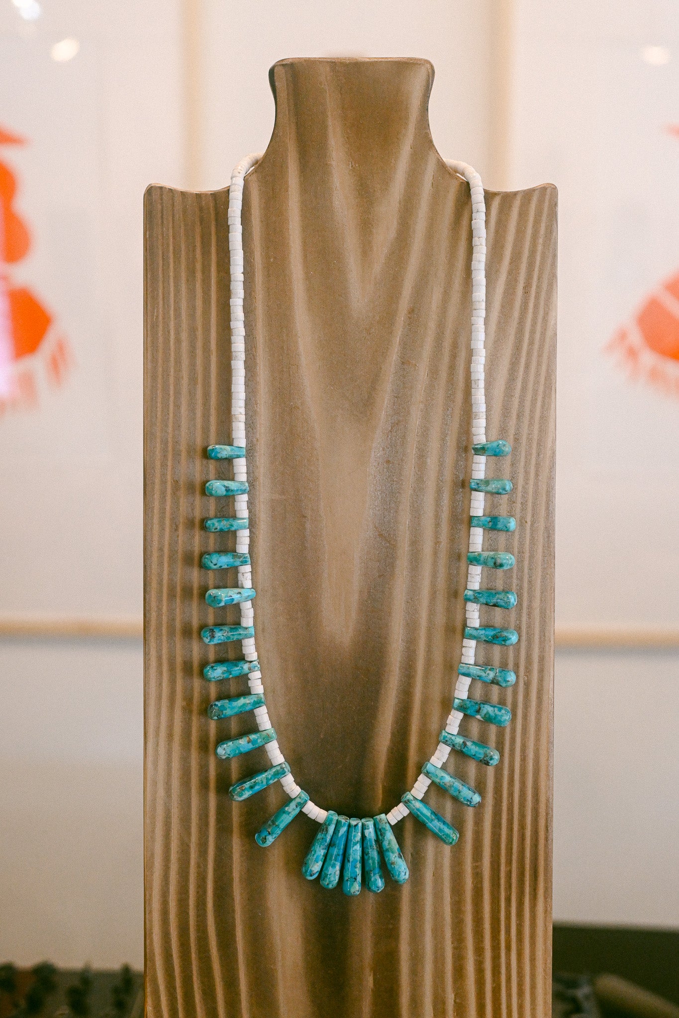 Graduated Turquoise Necklace