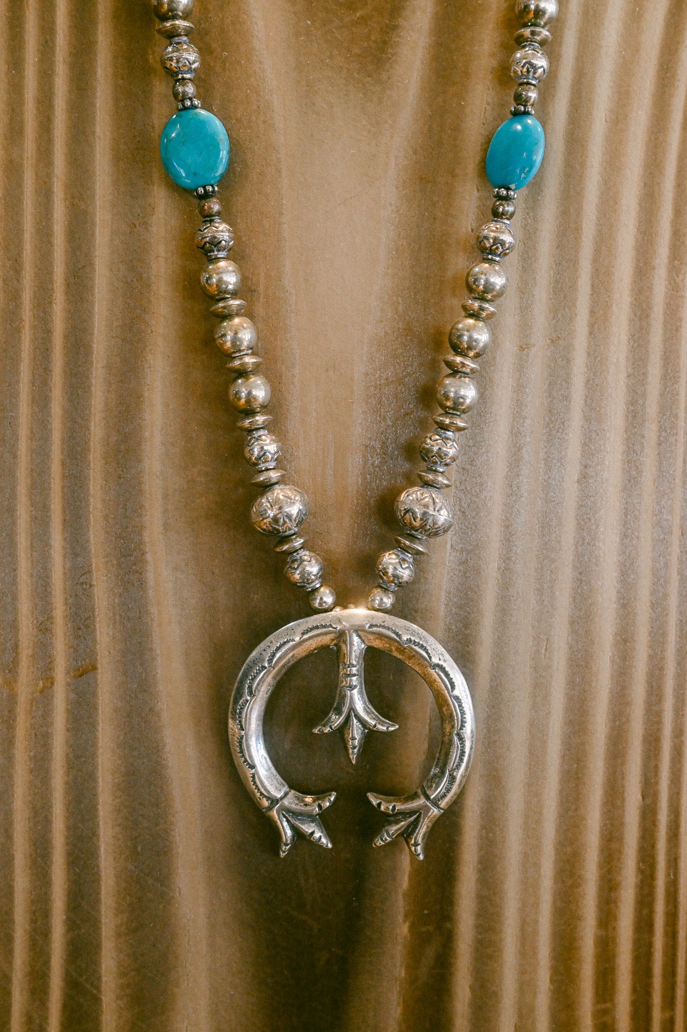 Sterling Silver Naja Pendant Necklace