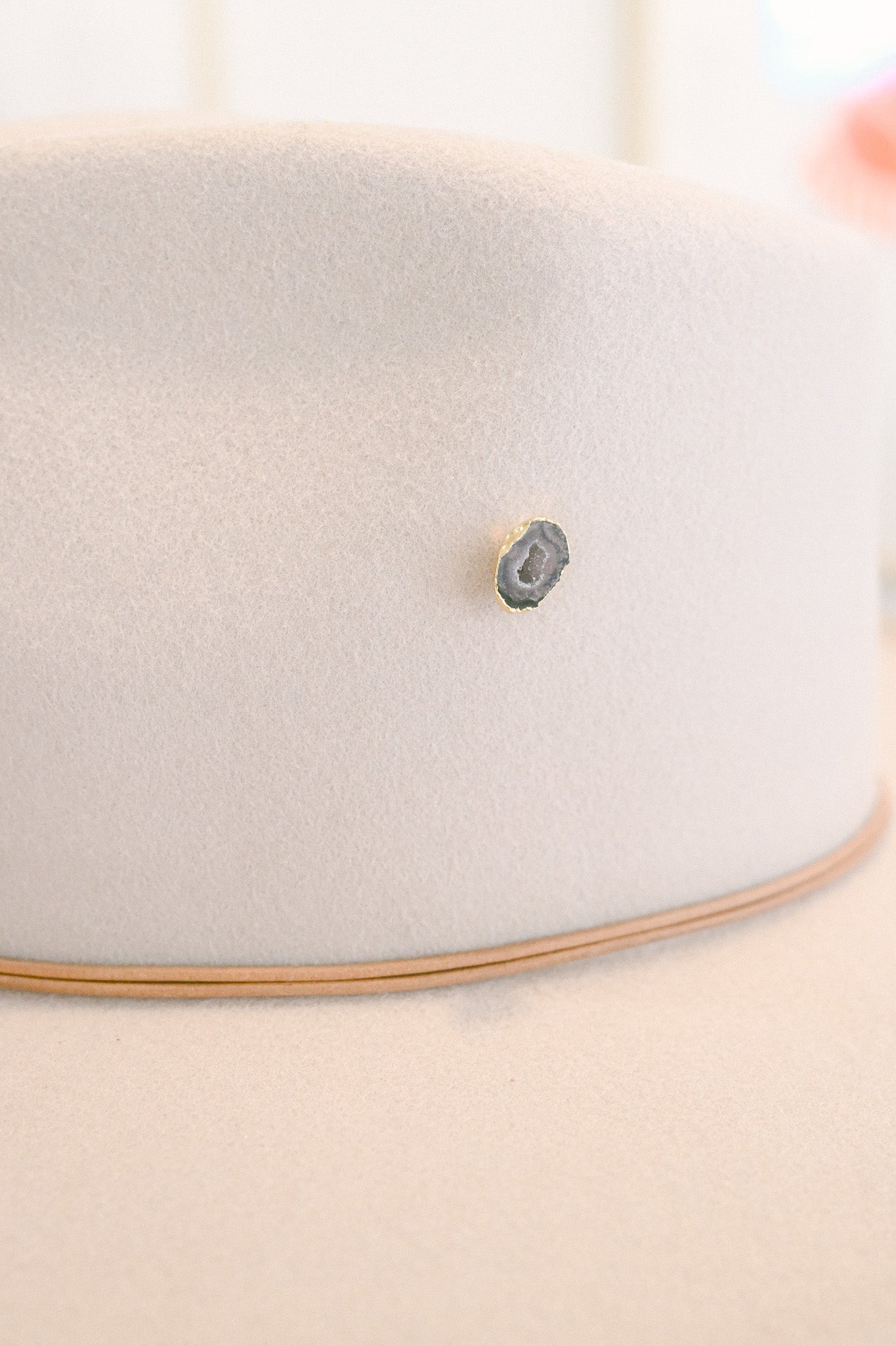 Geode Hat Charm