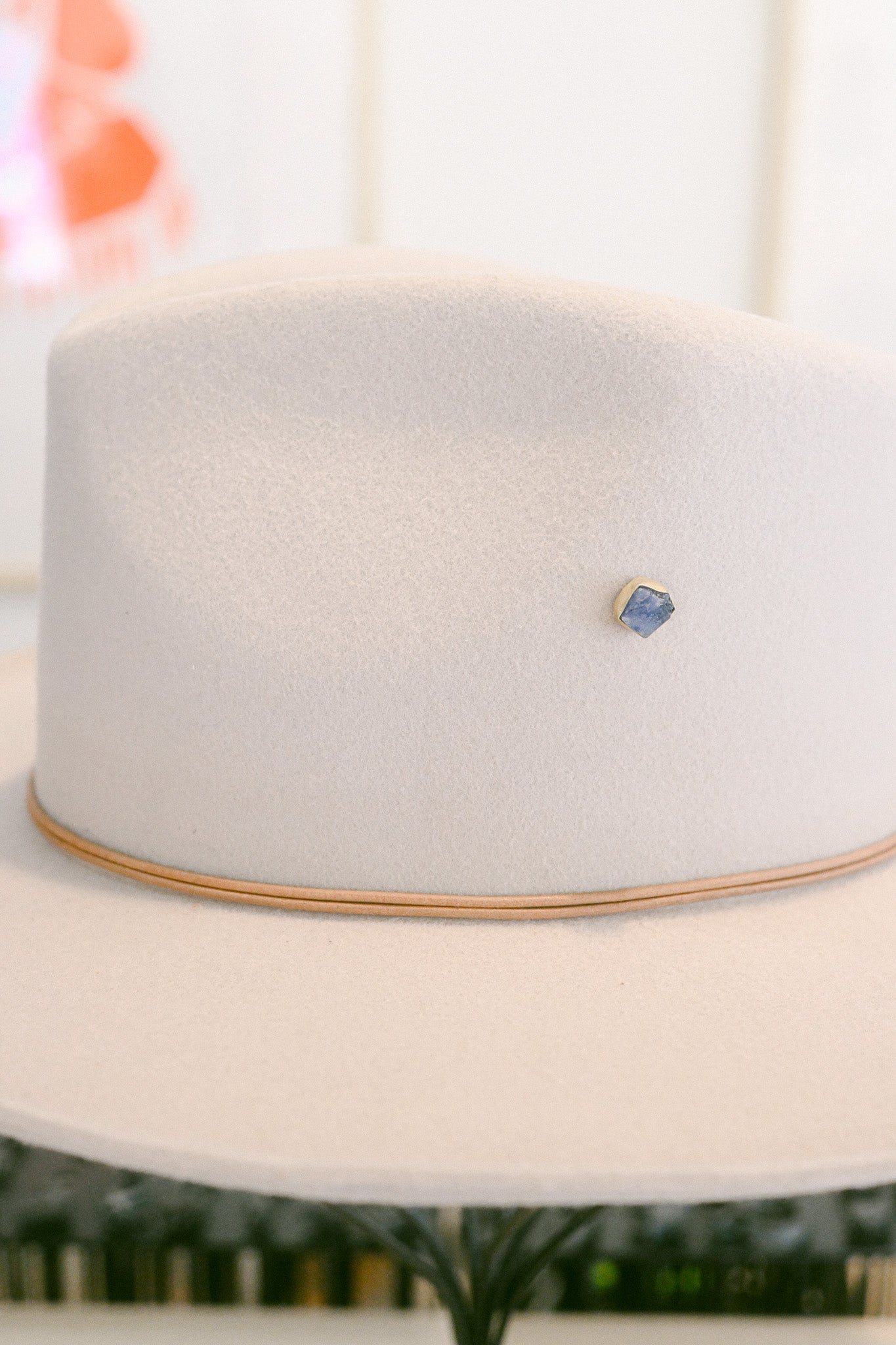 Tanzanite Gemstone Hat Charm