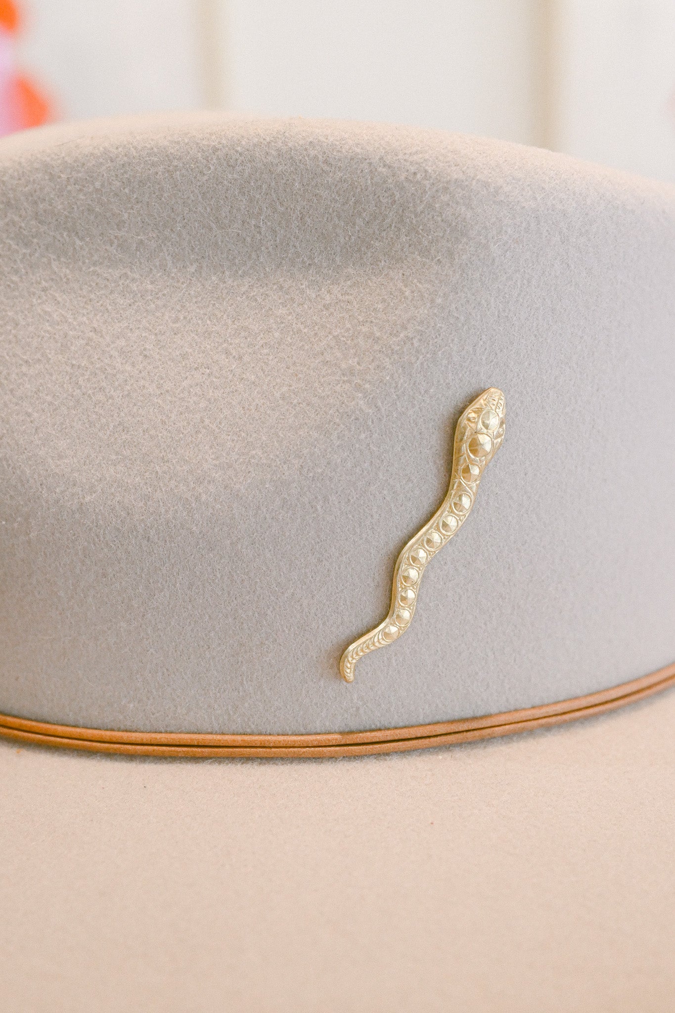 Golden Snake Pin