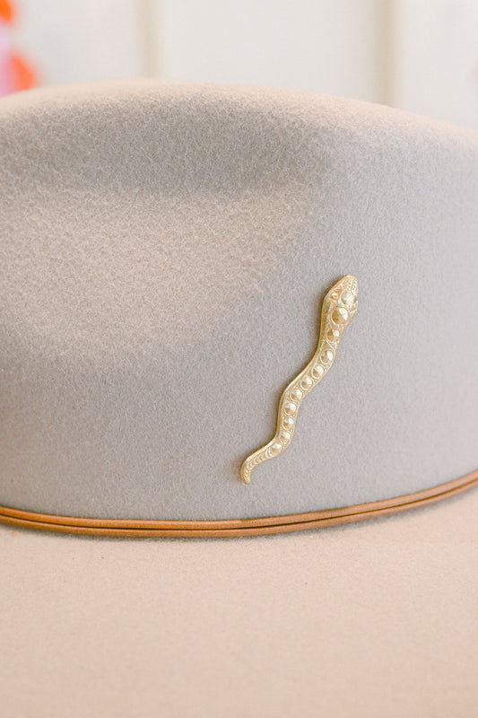 Golden Snake Pin