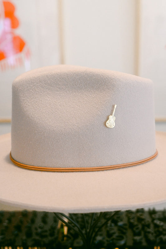 Golden Guitar Pin