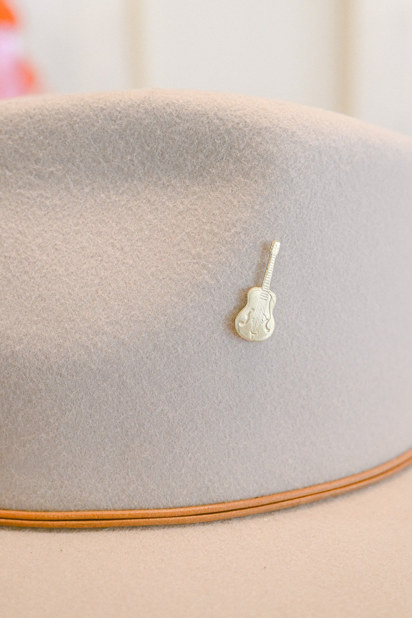 Golden Guitar Pin