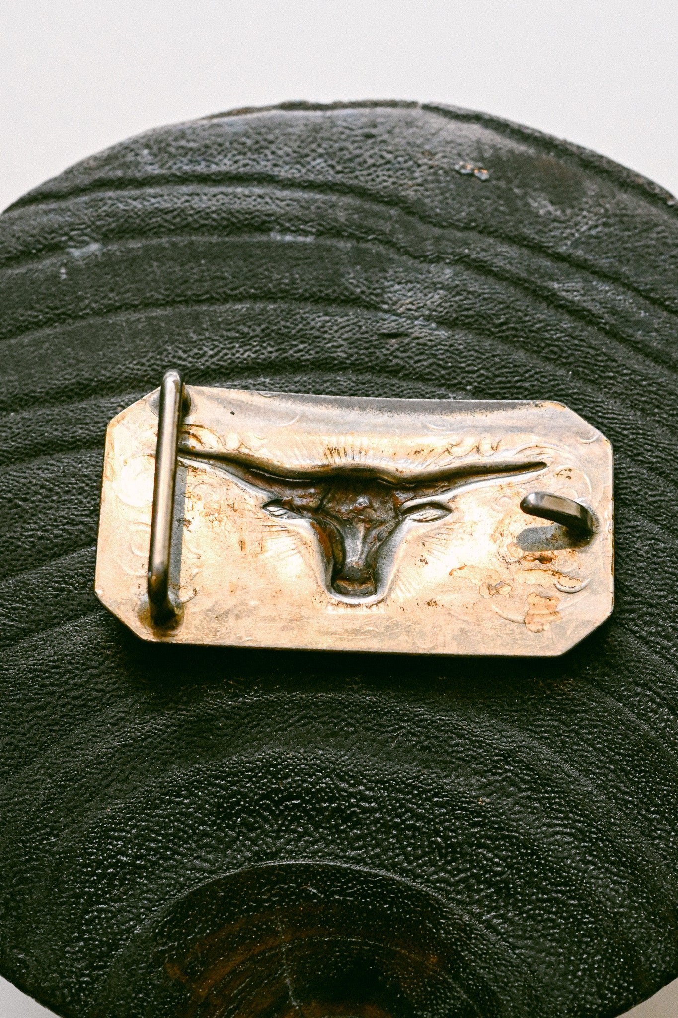 Vintage Longhorn Belt Buckle