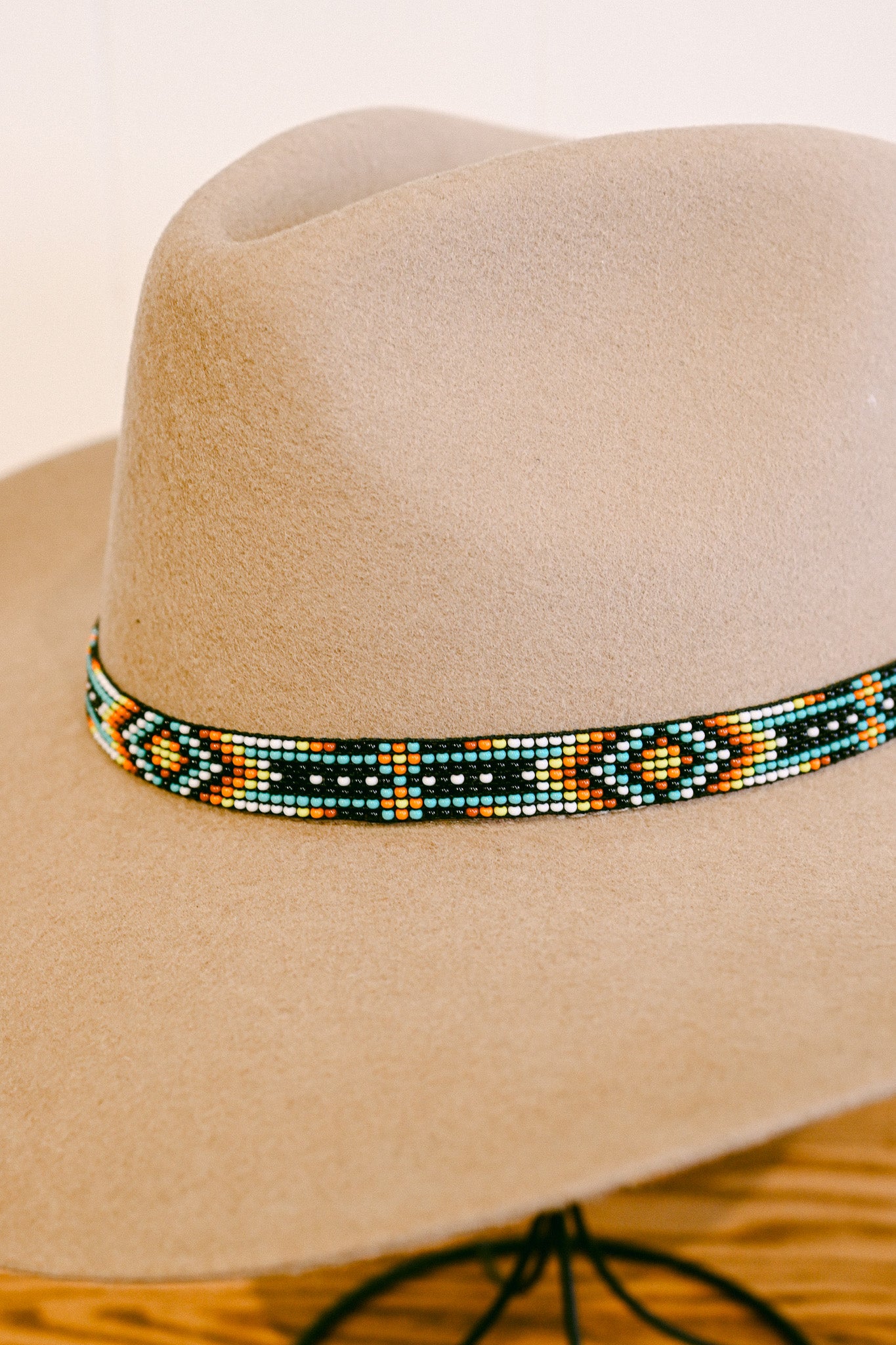 Beaded Stretch Hat Band