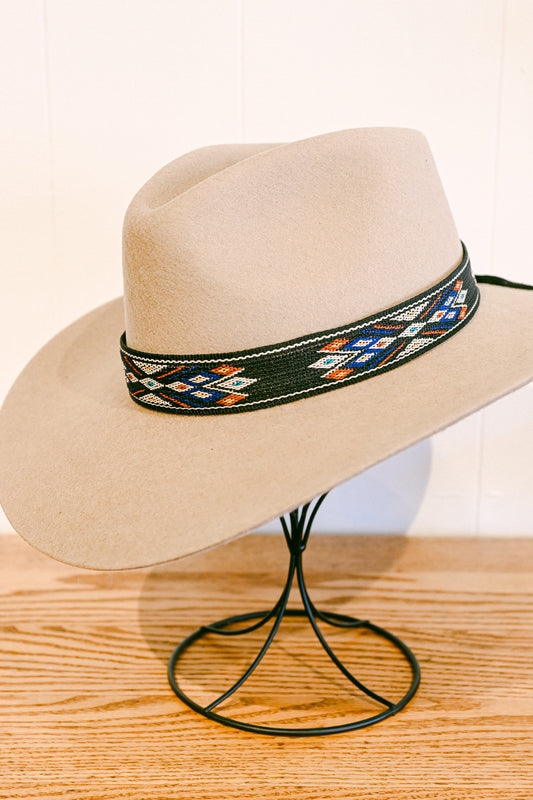 Woven Aztec Hat Band - 1.5"