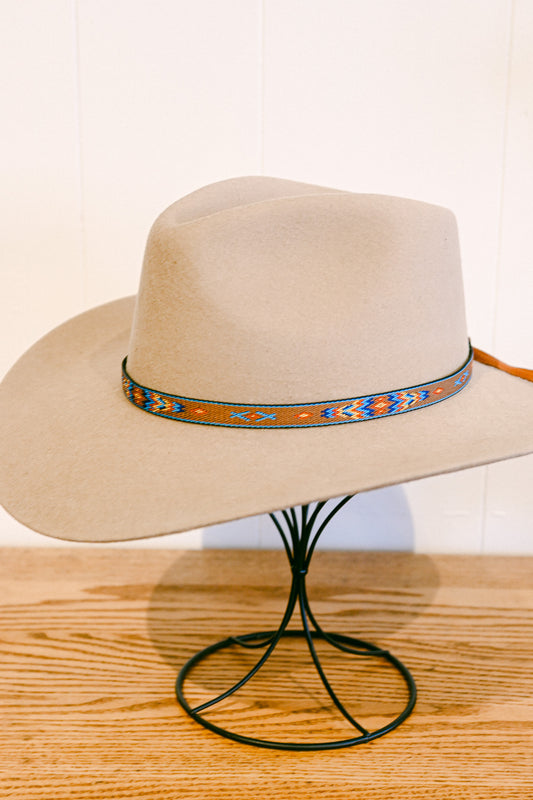 Woven Aztec Hat Band - 1/2"