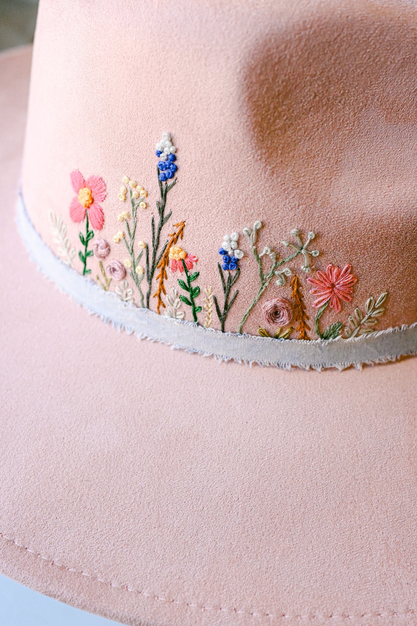 The Elizabeth - Hand-Embroidered Hat
