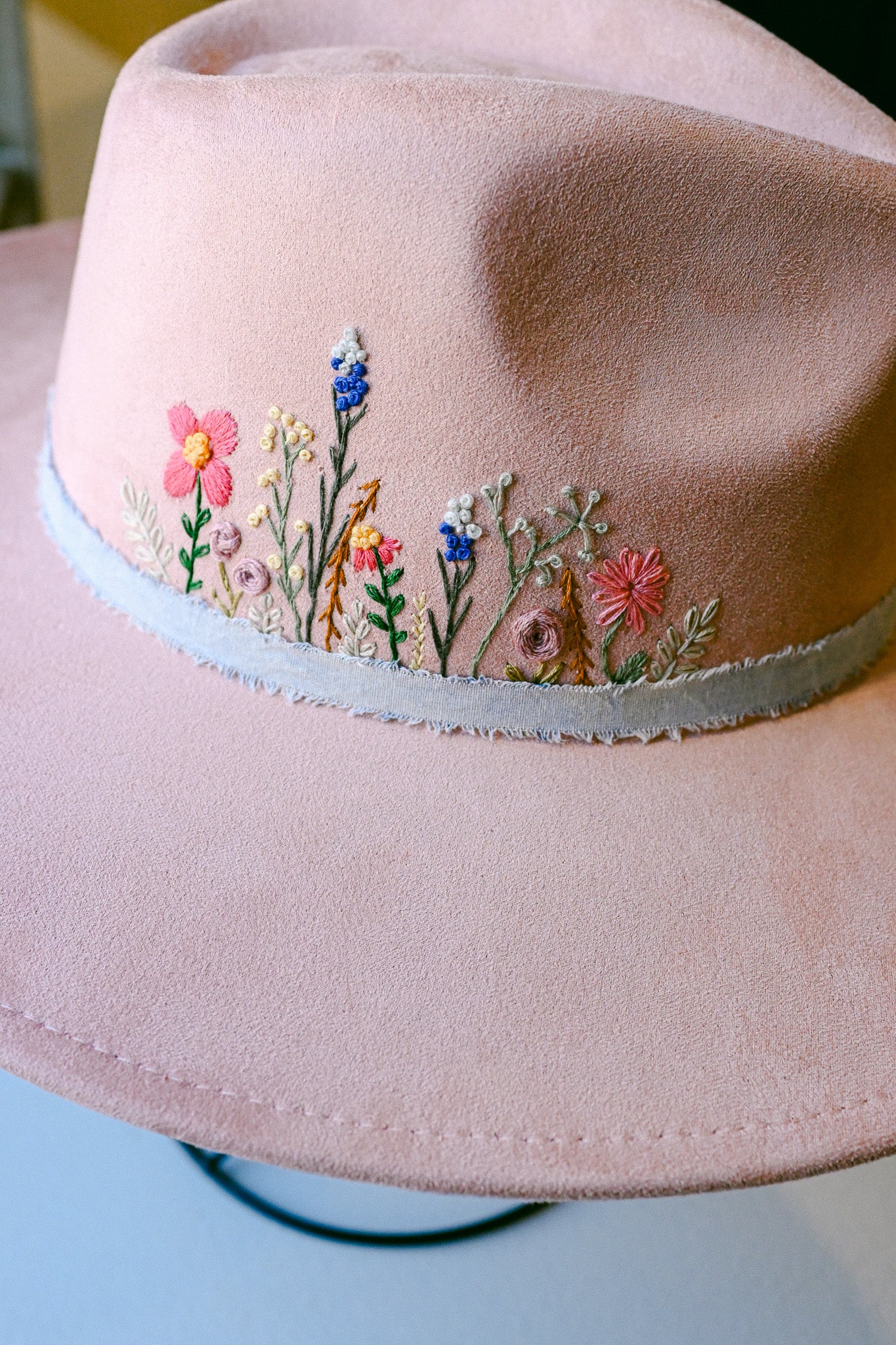 The Elizabeth - Hand-Embroidered Hat