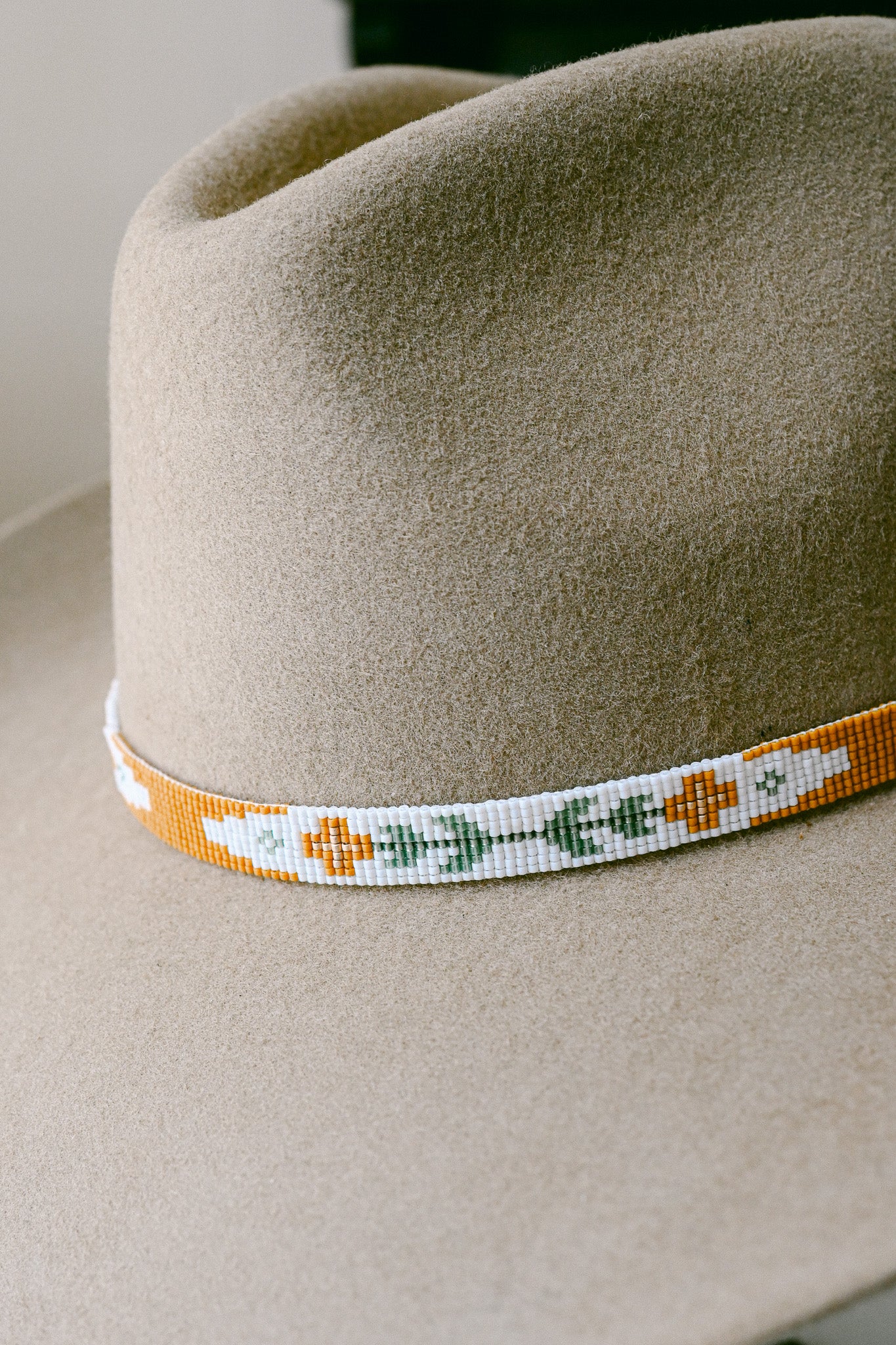 Indian Paintbrush Hat Band