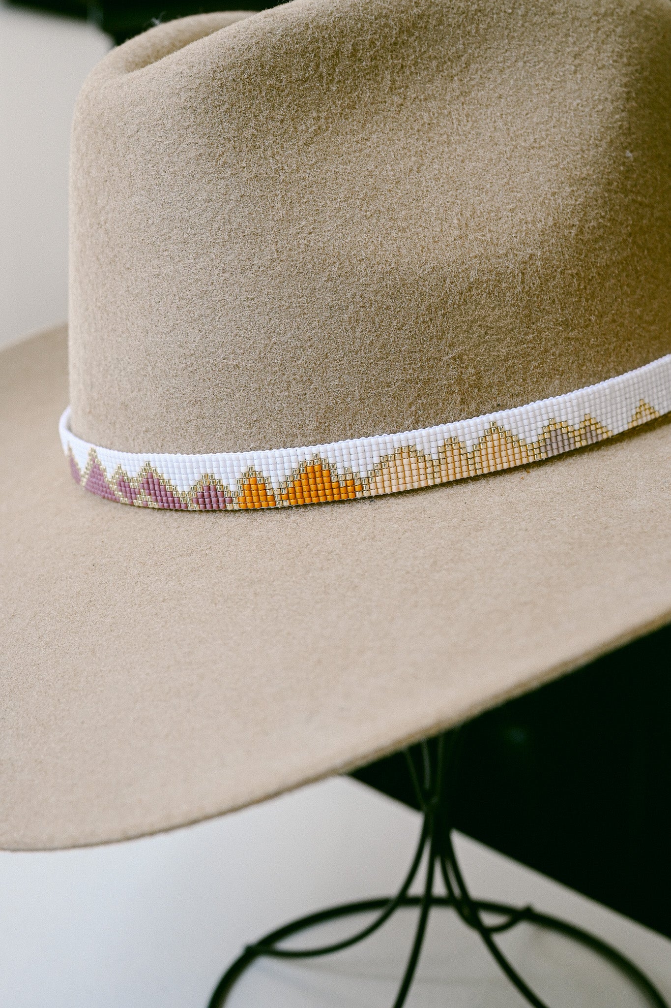 Mountain Sunset Hat Band