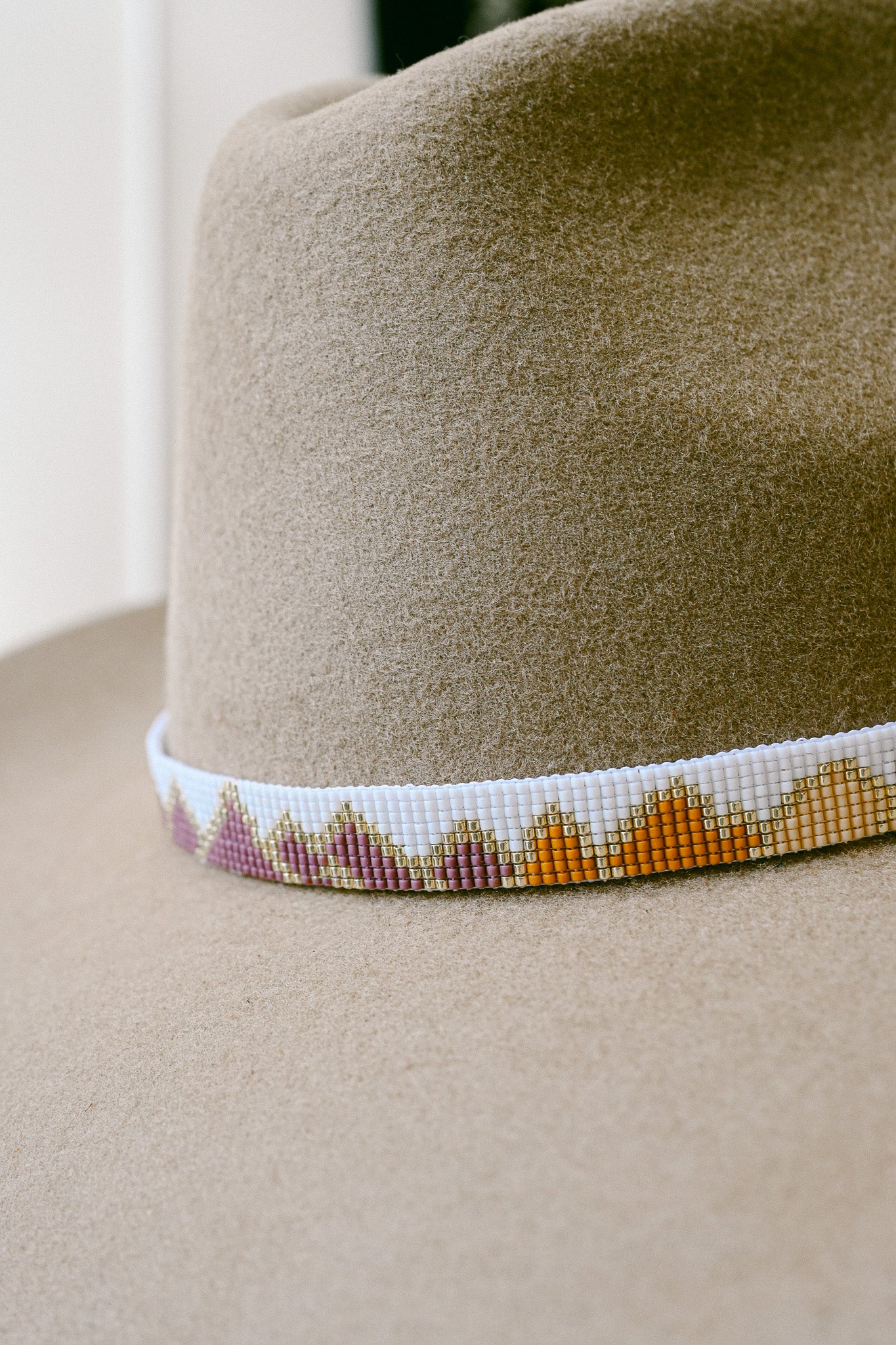 Mountain Sunset Hat Band