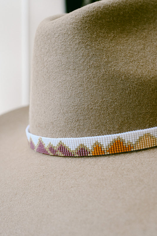 Mountain Sunset Hat Band