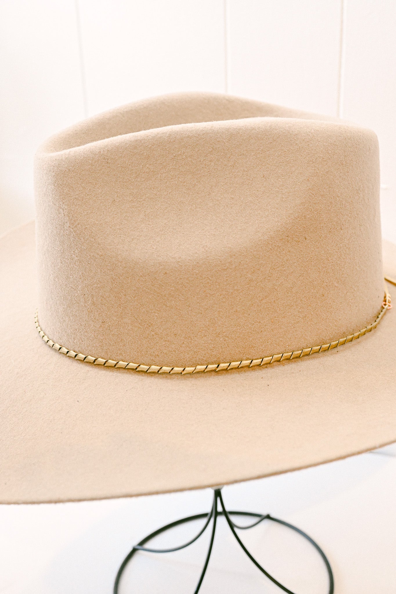 Small Bronze Twisted Hat Band