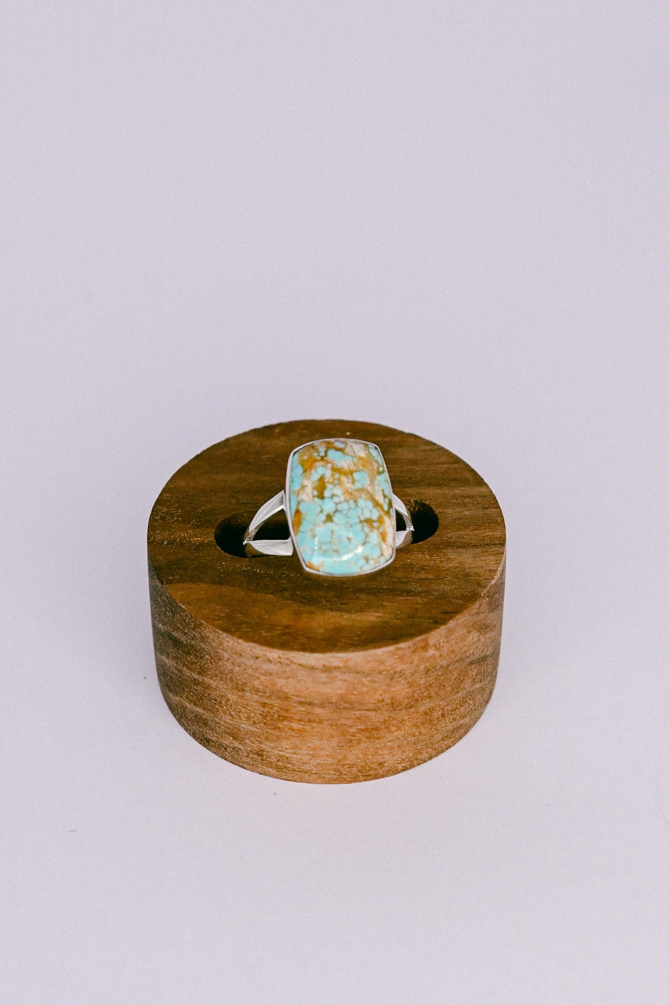 Cathy Webster Navajo Prince Mine Turquoise Sterling Silver Ring