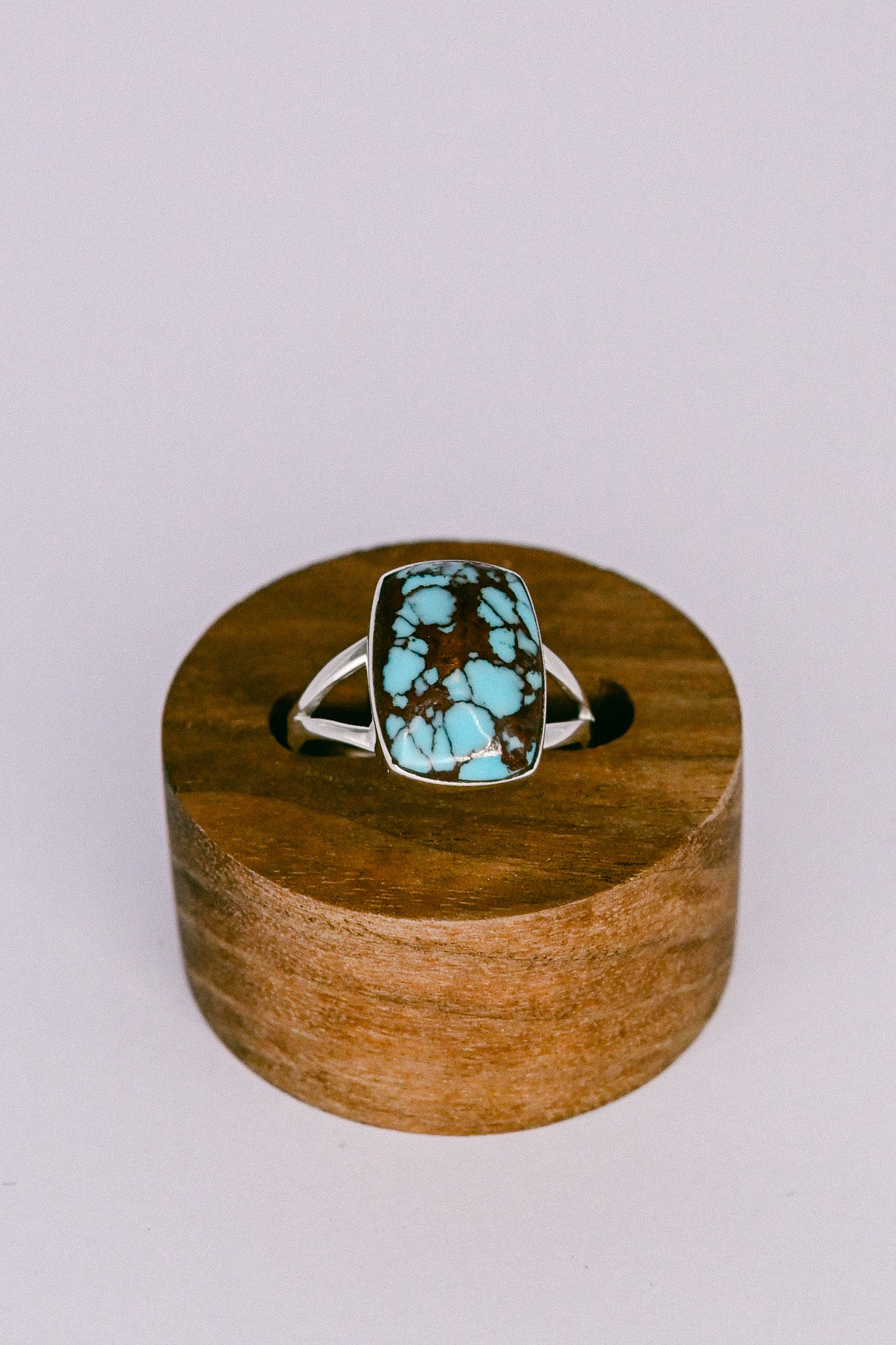 Cathy Webster Navajo Prince Mine Turquoise Sterling Silver Ring