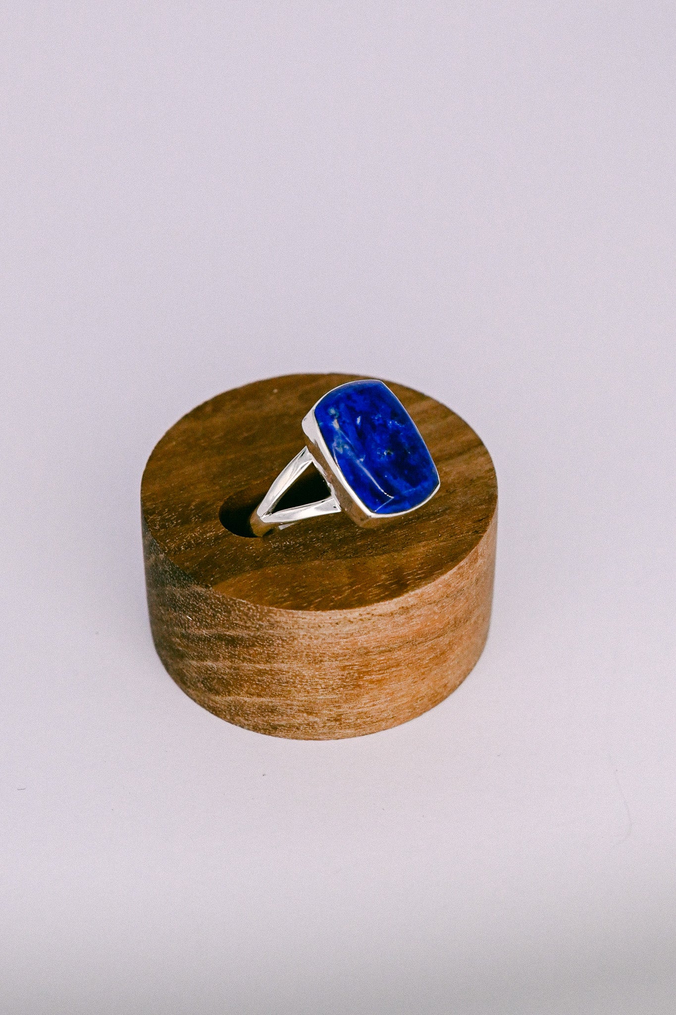 Cathy Webster Navajo Lapis Lazuli Sterling Silver Ring
